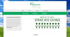 Desktop Screenshot of bentoncf.org